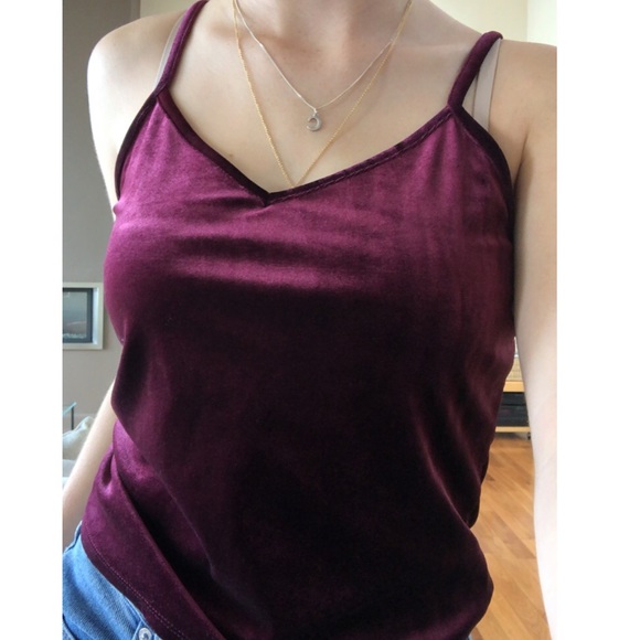 Velvet tank top - Picture 1 of 4